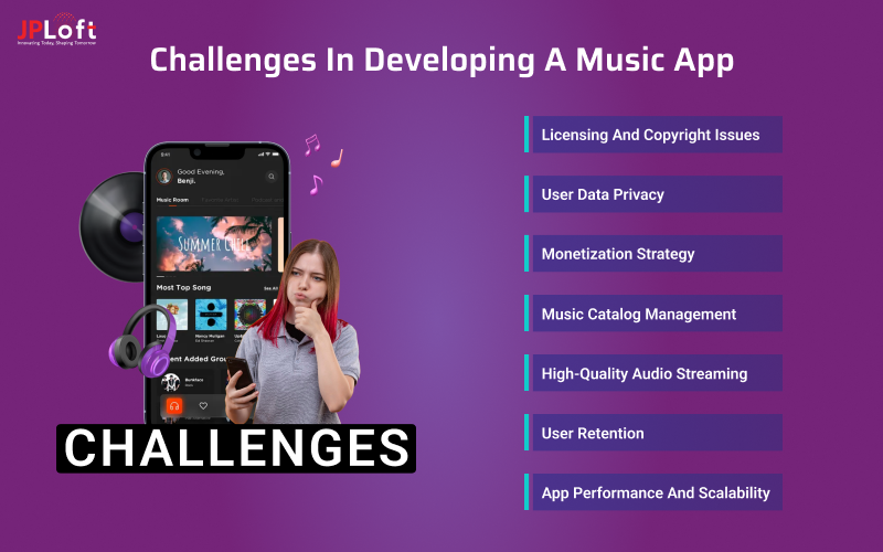 Challenges in Developing a Music App & Solutions